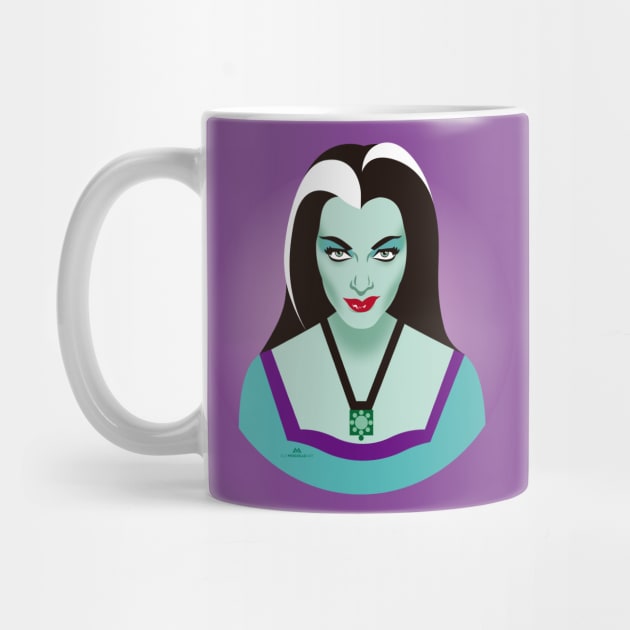 Lily Munster by AlejandroMogolloArt